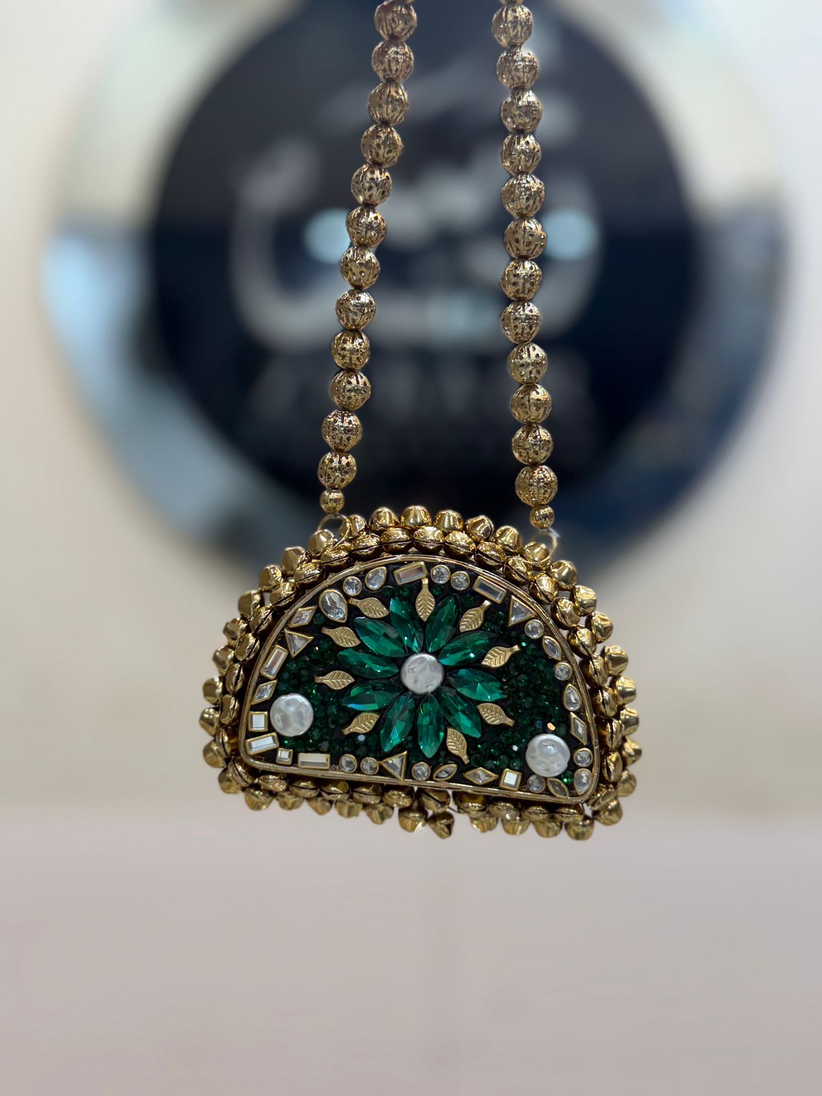 Stylish Turkish Kundan Heer Clutch_New Arrival_Design 7