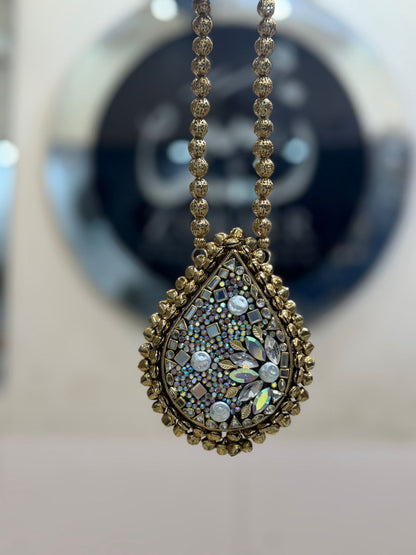 Stylish Turkish Kundan Heer Clutch_New Arrival_Design 11