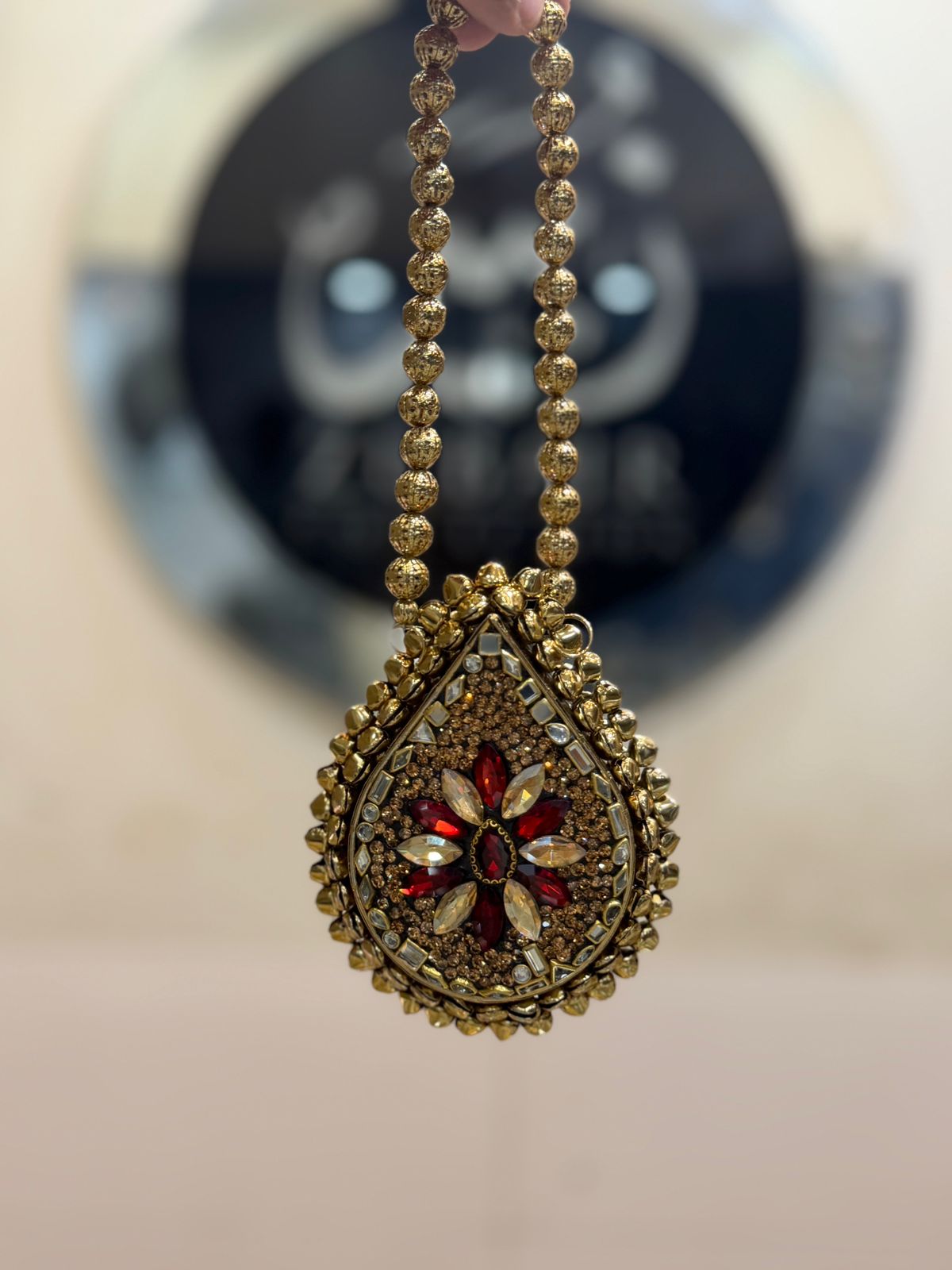 Stylish Turkish Kundan Heer Clutch_New Arrival_Design 12
