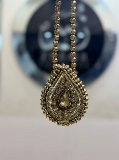 Stylish Turkish Kundan Heer Clutch_New Arrival_Design 12