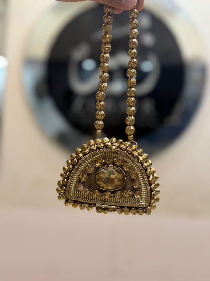 Stylish Turkish Kundan Heer Clutch_New Arrival_Design 15