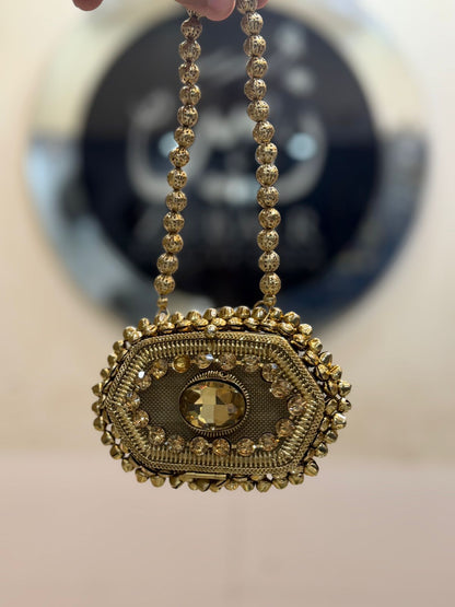 Stylish Turkish Kundan Heer Clutch_New Arrival_Design 16