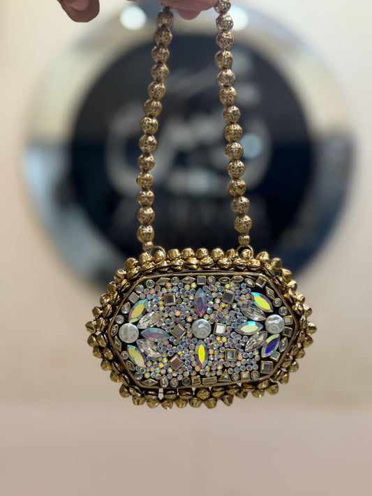 Stylish Turkish Kundan Heer Clutch_New Arrival_Design 16