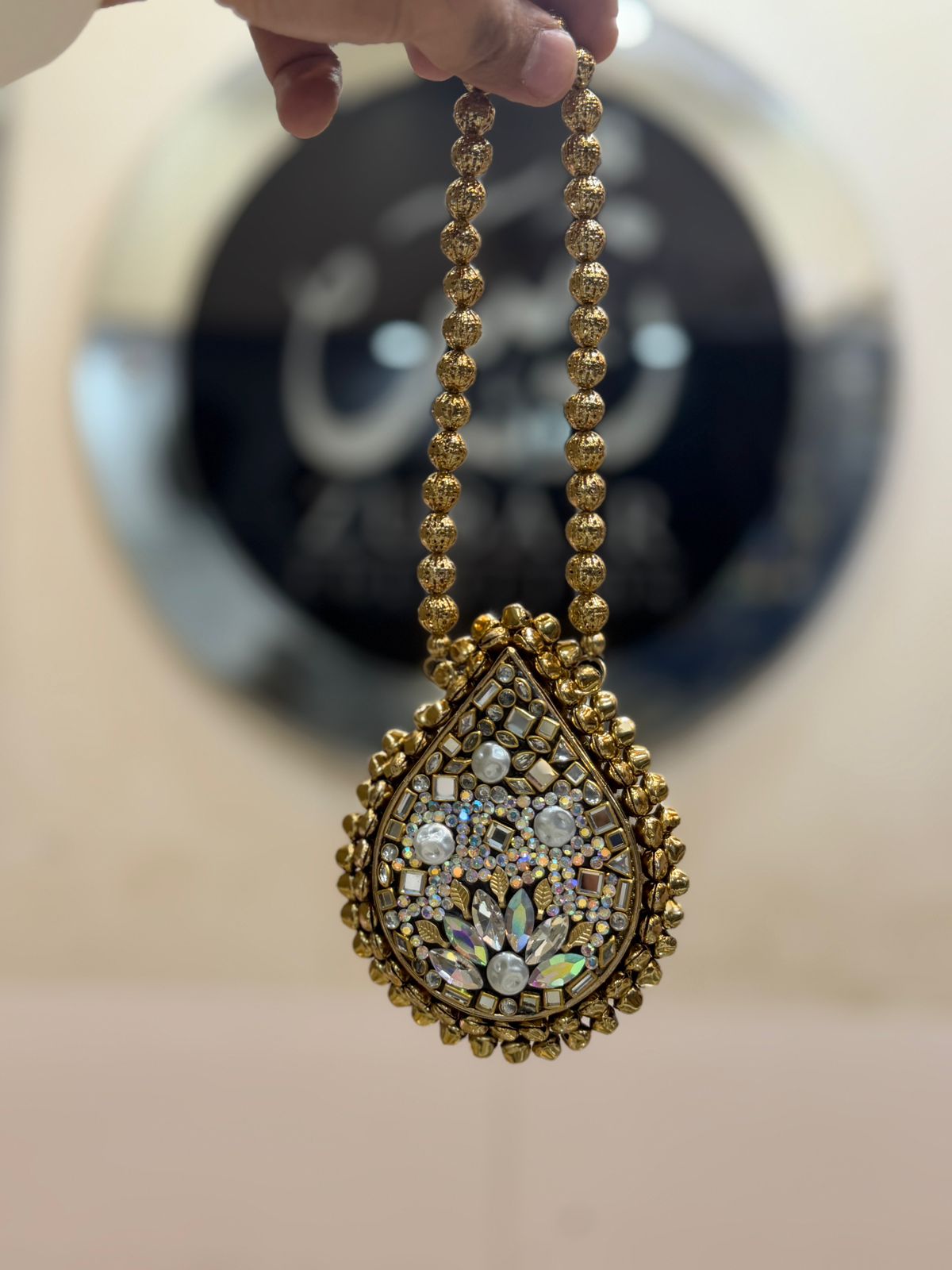 Stylish Turkish Kundan Heer Clutch_New Arrival_Design 17