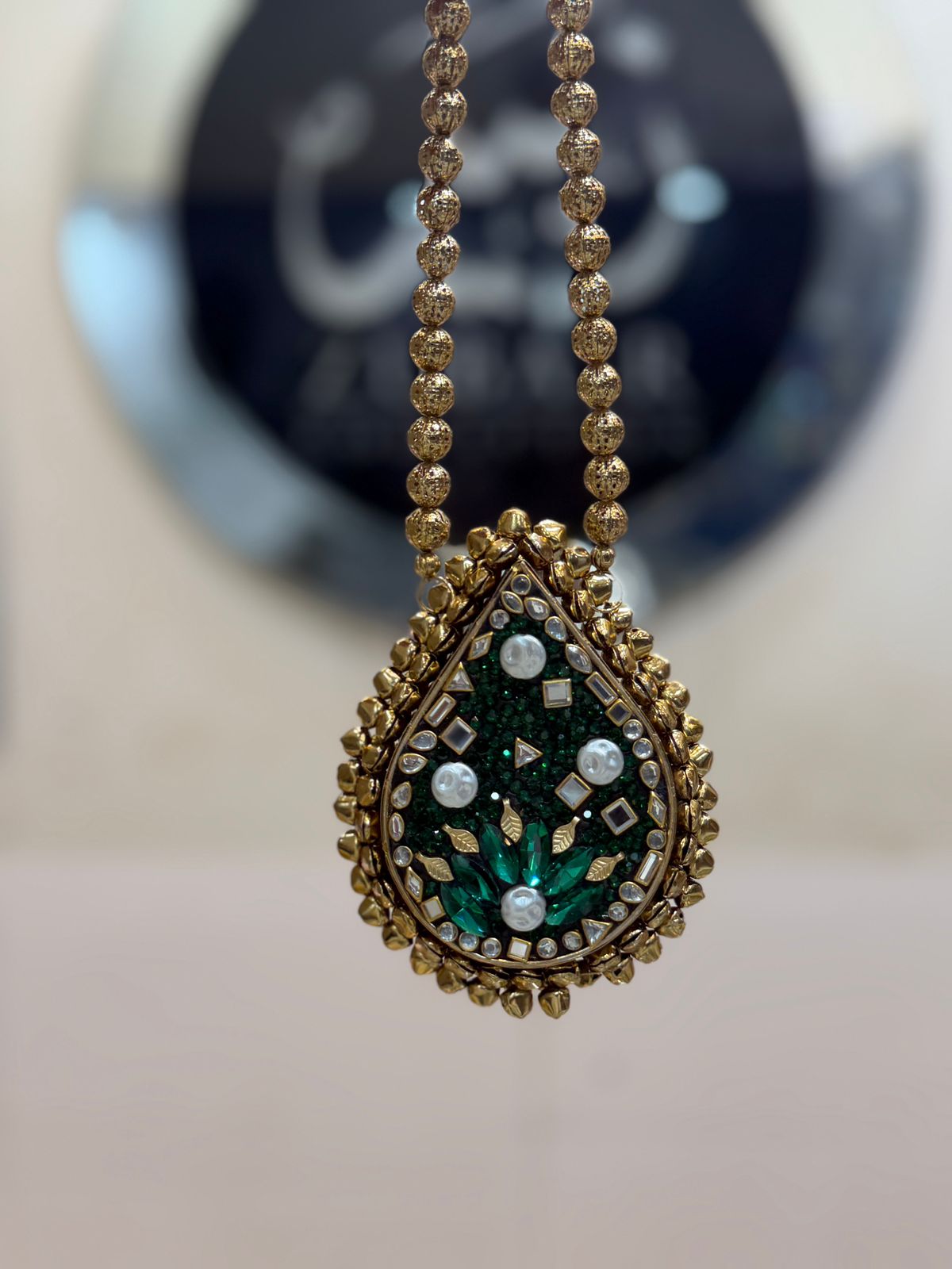Stylish Turkish Kundan Heer Clutch_New Arrival_Design 25