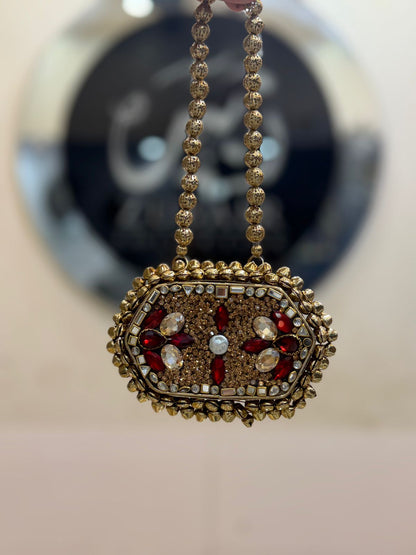 Stylish Turkish Kundan Heer Clutch_New Arrival_Design 27