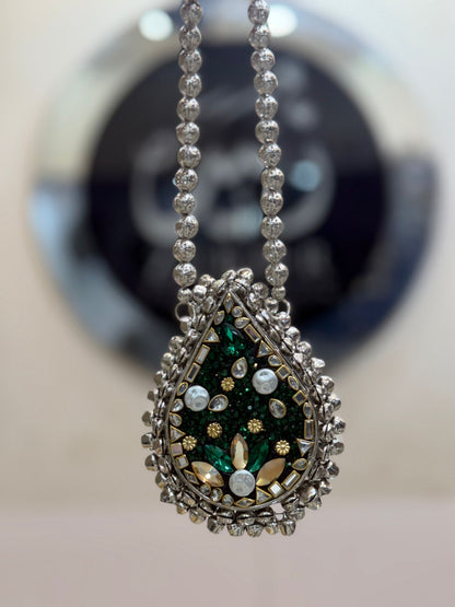 Stylish Turkish Kundan Heer Clutch_New Arrival_Design 29