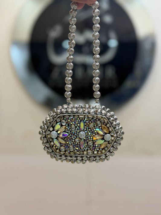 Stylish Turkish Kundan Heer Clutch_New Arrival_Design 37