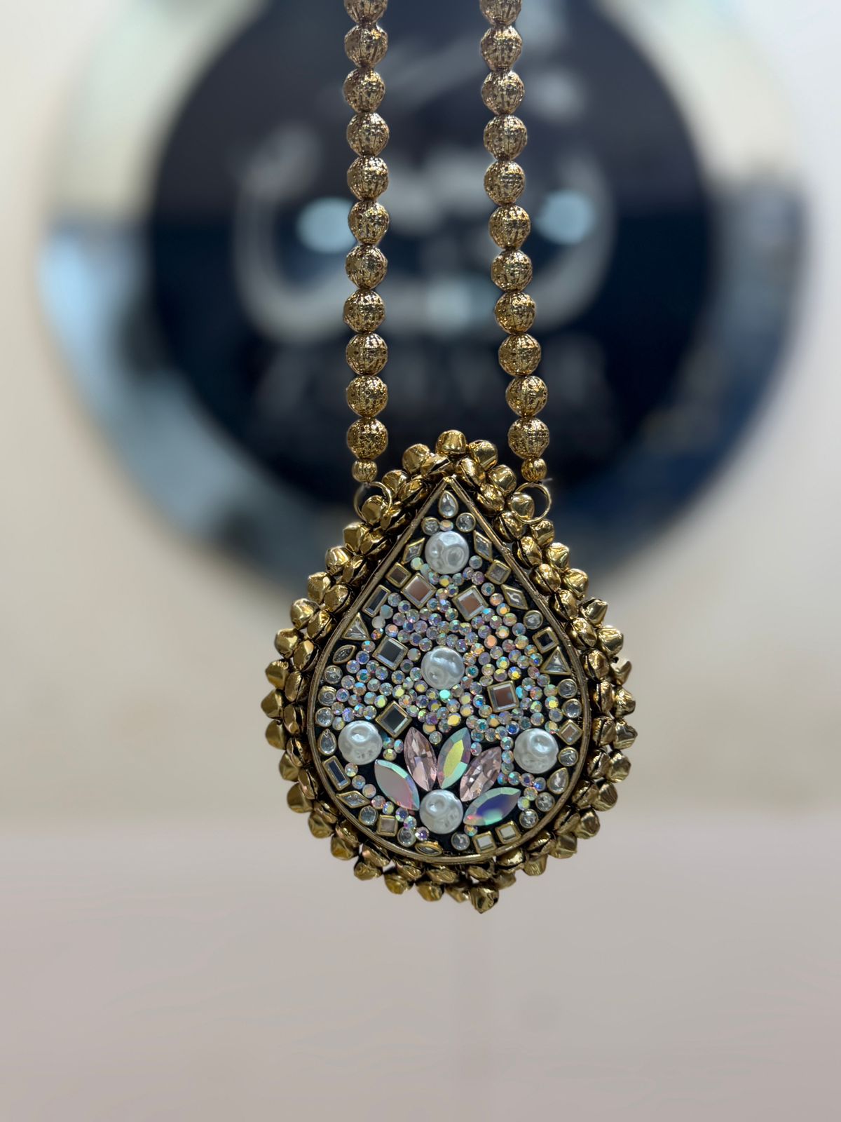 Stylish Turkish Kundan Heer Clutch_New Arrival_Design 38