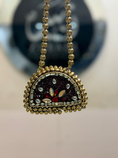 Stylish Turkish Kundan Heer Clutch_New Arrival_Design 40