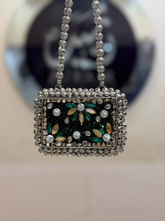 Stylish Turkish Kundan Heer Clutch_New Arrival_Design 45