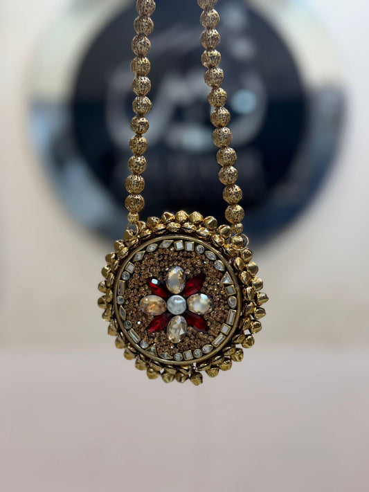 Stylish Turkish Kundan Heer Clutch_New Arrival_Design 46