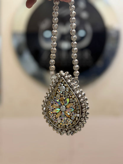 Stylish Turkish Kundan Heer Clutch_New Arrival_Design 52