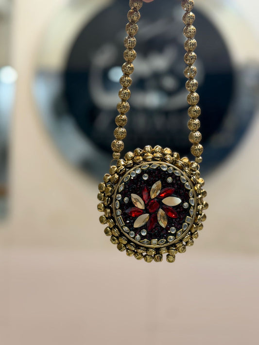 Stylish Turkish Kundan Heer Clutch_New Arrival_Design 58