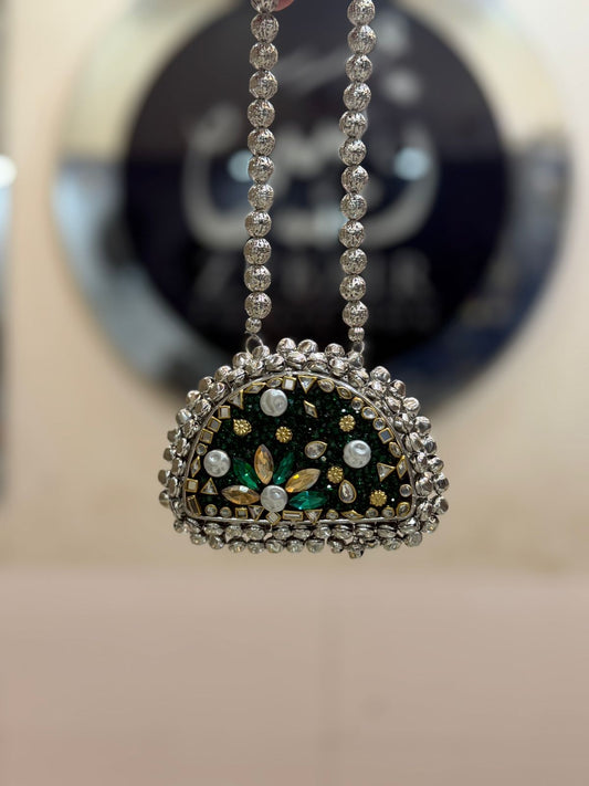 Stylish Turkish Kundan Heer Clutch_New Arrival_Design 59