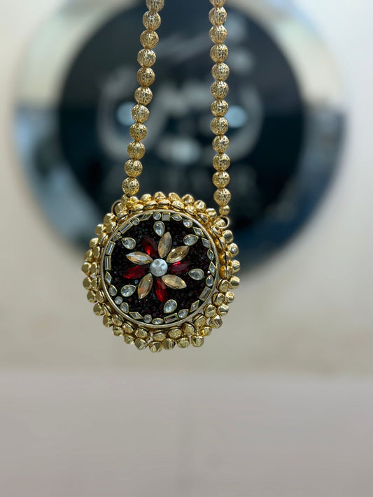 Stylish Turkish Kundan Heer Clutch_New Arrival_Design 61