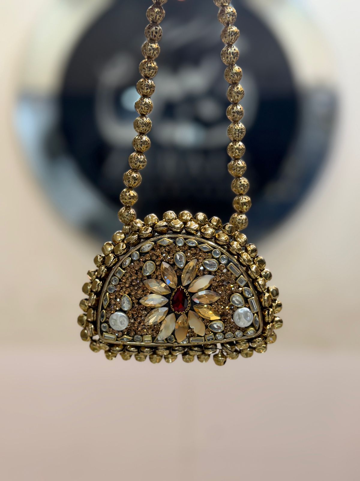 Stylish Turkish Kundan Heer Clutch_New Arrival_Design 62
