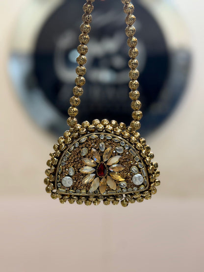 Stylish Turkish Kundan Heer Clutch_New Arrival_Design 62