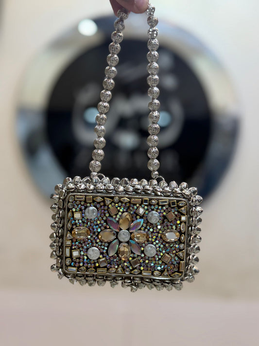 Stylish Turkish Kundan Heer Clutch_New Arrival_Design 64