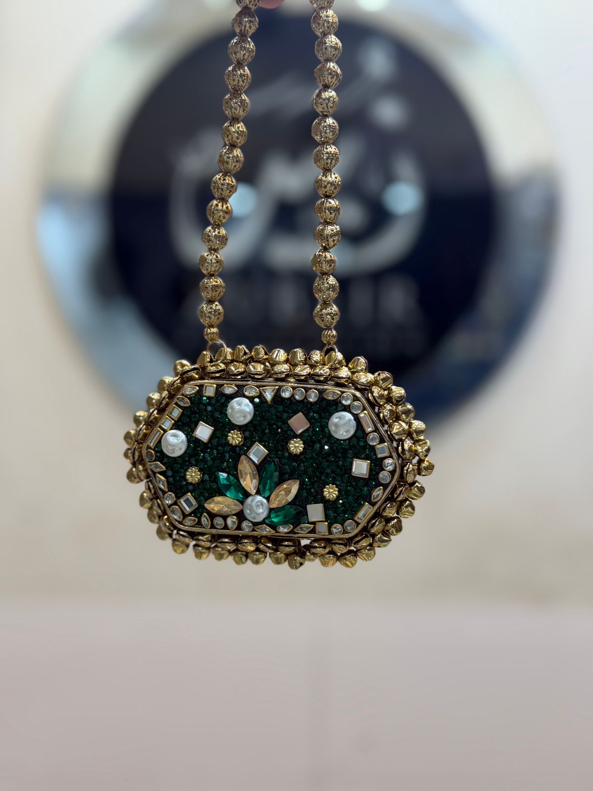Stylish Turkish Kundan Heer Clutch_New Arrival_Design 70