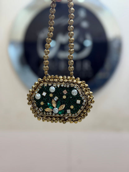Stylish Turkish Kundan Heer Clutch_New Arrival_Design 70