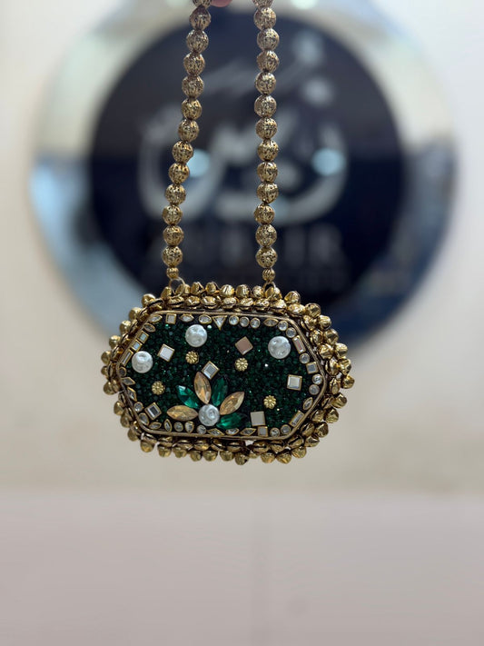 Stylish Turkish Kundan Heer Clutch_New Arrival_Design 70