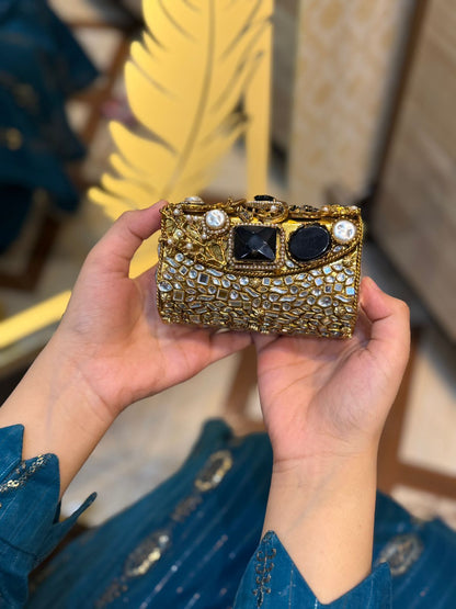 Stylish Turkish Kundan Clutch_New Arrival_Design 3