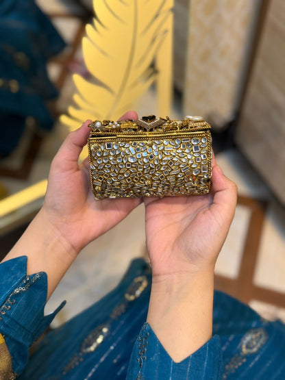 Stylish Turkish Kundan Clutch_New Arrival_Design 3