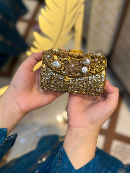 Stylish Turkish Kundan Clutch_New Arrival_Design 8