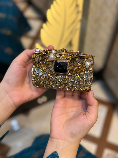 Stylish Turkish Kundan Clutch_New Arrival_Design 10