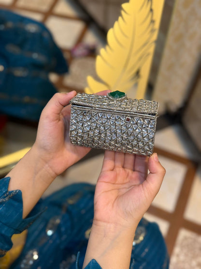 Stylish Turkish Kundan Clutch_New Arrival_Design 16