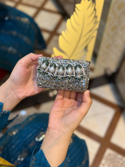 Stylish Turkish Kundan Clutch_New Arrival_Design 18