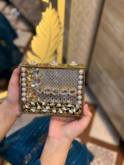 Turkish Kundan Designer Clutch_New Arrival_Design 1