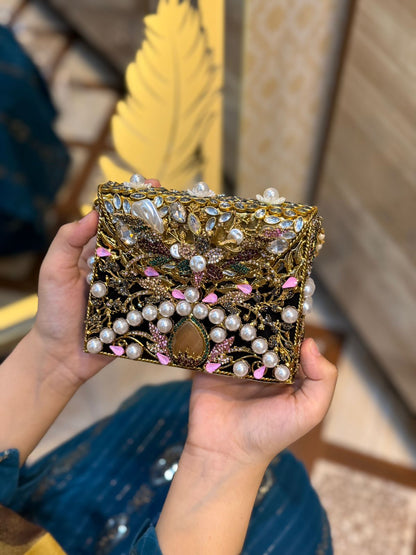 Turkish Kundan Designer Clutch_New Arrival_Design 2