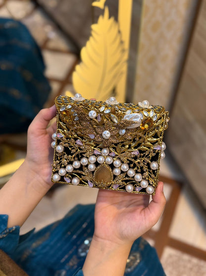 Turkish Kundan Designer Clutch_New Arrival_Design 3