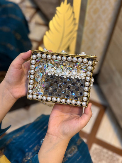 Turkish Kundan Designer Clutch_New Arrival_Design 3