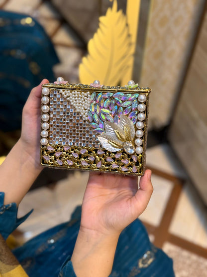 Turkish Kundan Designer Clutch_New Arrival_Design 5