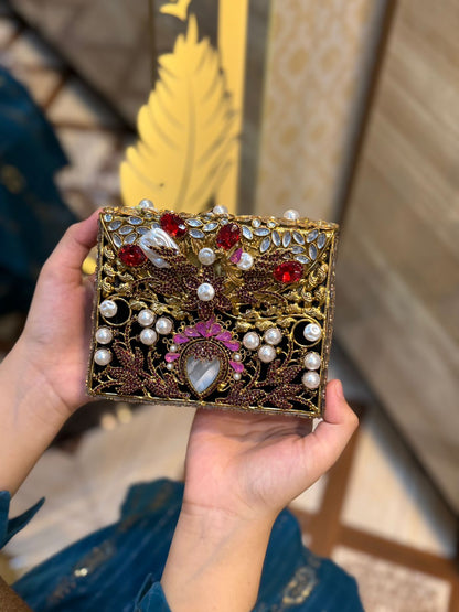 Turkish Kundan Designer Clutch_New Arrival_Design 8