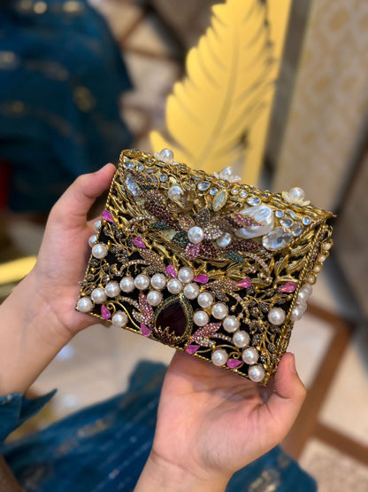 Turkish Kundan Designer Clutch_New Arrival_Design 10