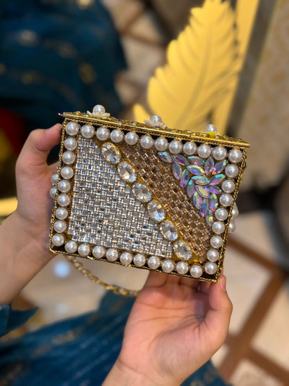 Turkish Kundan Designer Clutch_New Arrival_Design 10