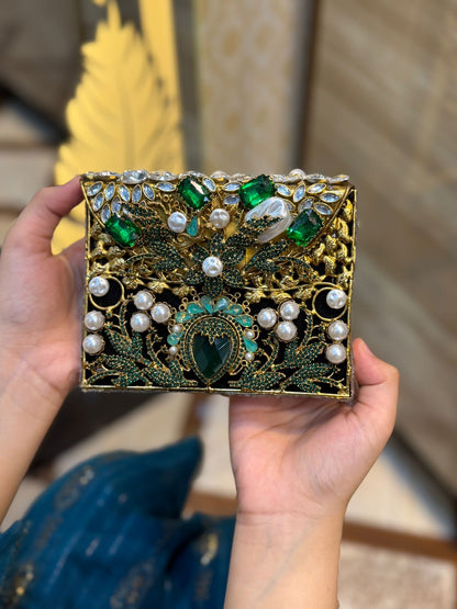 Turkish Kundan Designer Clutch_New Arrival_Design 32