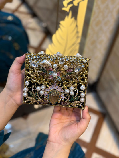 Turkish Kundan Designer Clutch_New Arrival_Design 15