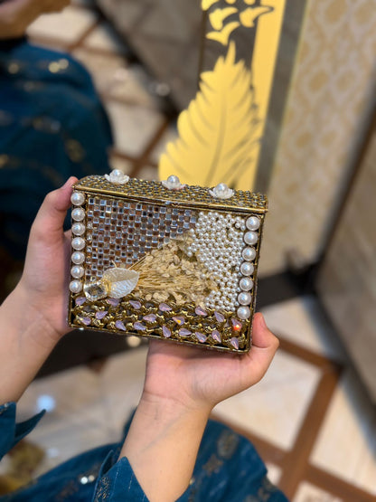 Turkish Kundan Designer Clutch_New Arrival_Design 15