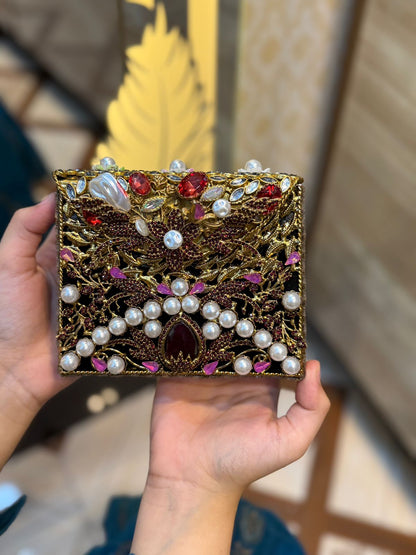 Turkish Kundan Designer Clutch_New Arrival_Design 18