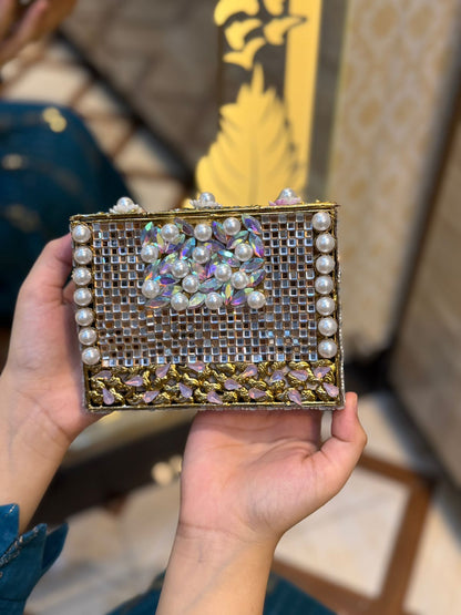 Turkish Kundan Designer Clutch_New Arrival_Design 22