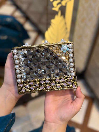 Turkish Kundan Designer Clutch_New Arrival_Design 23