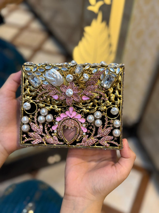 Turkish Kundan Designer Clutch_New Arrival_Design 24