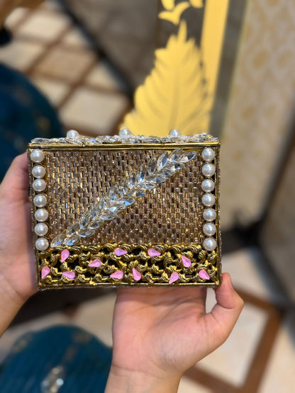 Turkish Kundan Designer Clutch_New Arrival_Design 24