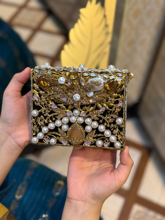 Turkish Kundan Designer Clutch_New Arrival_Design 26
