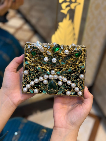 Turkish Kundan Designer Clutch_New Arrival_Design 27
